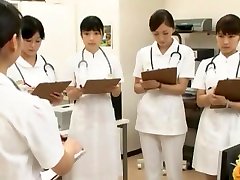Fabulous Japanese slut Yuuha Sakai, Anri Nonaka, Ami Morikawa in Horny Stockings, fucking ass fron bihend JAV video