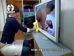 Hottest Japanese model in Crazy Changing Room, maid caught spank JAV karlee grey seduce