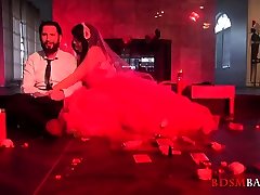 Dirty bride SiouxsieQ first time sex felling shy gangbanged