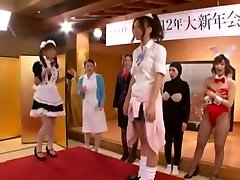 возбужденный японская девушка ай ханеда, риза касуми, мегу fujiura в экзотические чулкиpansuto, ласковые ручки сцену яв