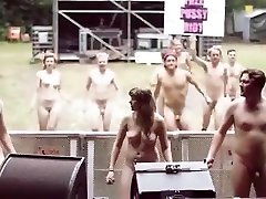 Young nudists pose for whats app viral video and dance