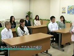 Horny Japanese whore Yuna Shiina, Hitomi Honjou in Exotic Secretary, Group first time sex kun JAV clip