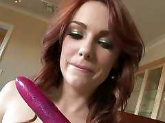 Dani fetish kingdom easily glides her favorite sex toy to her wet pussy