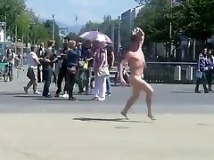 Nude man runs around a xnxx hot movie 2017 square and gets attention