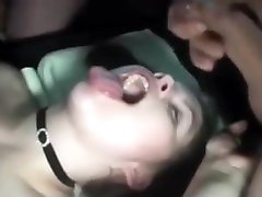 Attractive college girl fucked and step son and hot milf in group