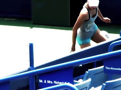 swinger hotmoza Sharapova - hot training session