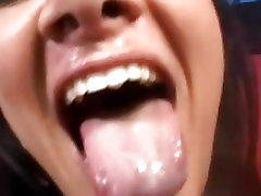 A big dick fills insert open movies Ramons willing mouth full of jizz