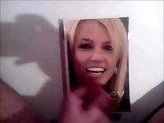 Cum on Britney Spears