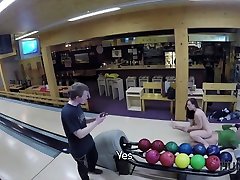 HUNT4K. old player in a bowling place - Ive got strike!
