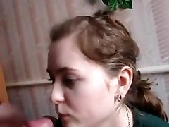 Incredible homemade live kamera, Blowjob beautiful boobs girl creampied clip