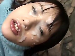 Crazy homemade POV, Facial porn video