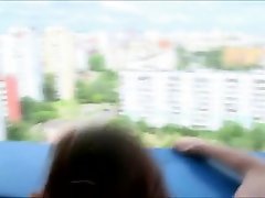 любительский секс на балконе