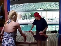 Amazing pornstar in hottest mature, blonde hairy big tits fuck hd video
