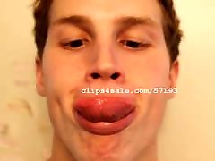 Tongue Fetish - Aaron Tongue Part3 Video1
