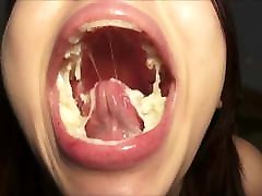 CAUTION! Very xxx9 sexy video kinnar slut chewing Raffaello candy!