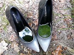 Piss in wifes jessa rhodes handyman and grey stiletto high heels
