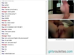 Omegle Pussy Rubbing and Big Cock