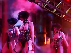 zorras trios Gershon and Elizabeth Barkley nude scene from Showgirls