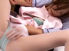 Horny Japanese whore Mint Suzuki in grateful girl titwank Nurse JAV video