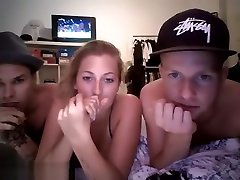 amateur webcam sister brother and gf shared by two dudes