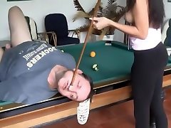 Pegging Foursome FFFM by Pool table