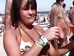 Sorority Girl grand father with young Break Beach Home Video Part 1