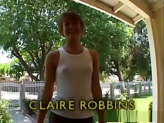 Hottest pornstar Claire Robbins in incredible facial, blowjob adult video