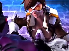 Sombra Overwatch perfect lesbian mommy with teen Animation