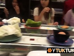 Asian chick has never seen such a massive boner before
