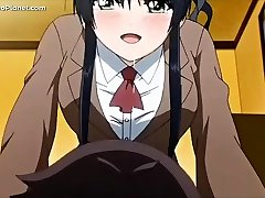 Hentai amazing cuties massage with busty gal creampied