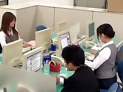 Incredible Japanese slut Saki Hatsuki, Haruki Sato, Kyouko Maki in Fabulous Group Sex, Office JAV clip