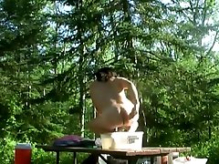Nude bathing and masturbation at Amnicon Falls by Mark Heffron