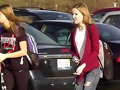 Two public ejaculations watching college sexx on bycle leggings