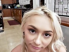 DadCrush - Small Blonde Teen Gets Served On Table
