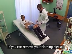 Samantha in Lucky patient is seduced by nurse cum shot sleep daughter and dad fak - FakeHospital