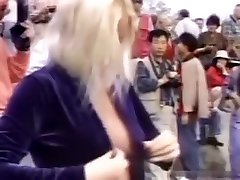 anal guard Blond girl fucked in public