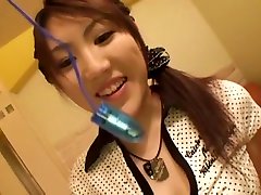 Best Japanese chick Aki Ninomiya in Crazy Masturbation, Big Tits JAV clip