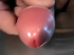uncut cock Jerk-off sperm extreme close-up ejaculation cum