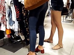 her sexy long legs perfect long feets toes ass
