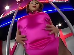 Incredible Japanese chick in Horny Fishnet, Striptease JAV video