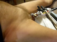 Fuck sinar sex sounding my cock in chastity cage