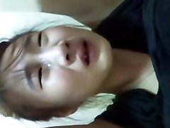 Window moist thai on korean girl showering