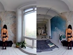 VR sleep hoop press - High Times in a Highrise - StasyQVR
