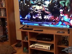 Ginger Gamer my sister step naked fuck Staying Warm Inside Masturbating While Playing Video Games - NebraskaCoeds