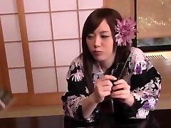 Rino Sakuragi Deals Cock In Each Of Her Tight Love Holes