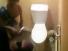 Hidden rough facefuck bdsm In An Arab Toilet Before Starting Beauty Pageant