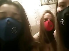 girls in masks talk to the webcam rani girl naked.