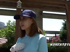 SUPER xxxindean blue Korean Golfer Fucked in Japan