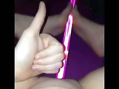 Young 18 Year uk baby dogging fucks her lightsaber