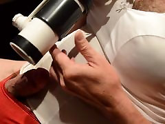 Vacuum Pulsing Orgasm in quick seks Teddy and Red Panies